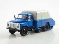 Масштабная модель 1:43 Автомобиль поливомоечный уборочный ПУ-53 (53) на шасси Горький-53, Автоистория (АИСТ)